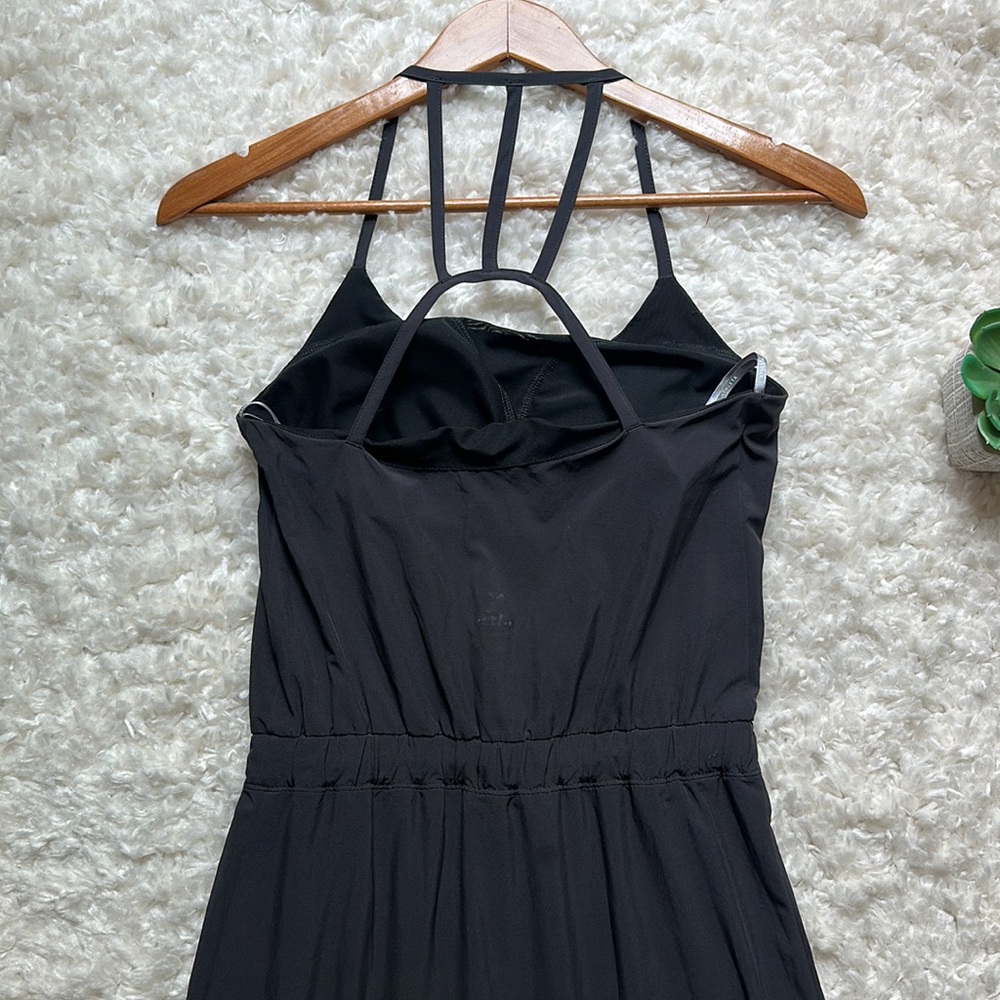 Athleta black Novella high-low sporty dress - Picture 5 of 8